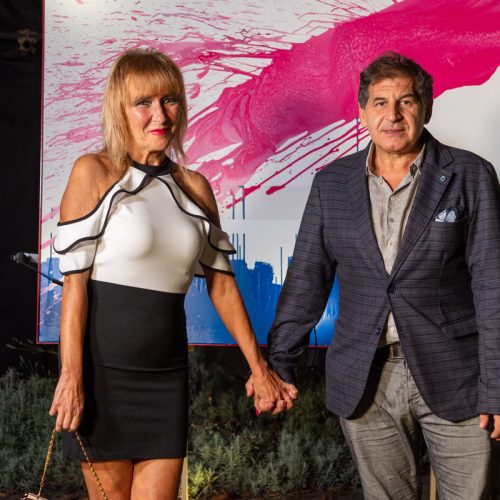 Natalia Preziosi con marito