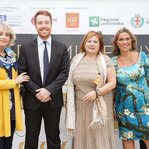 Даниела Йавароне_Атташе по культуре Генерального консульства России в Милане Андрей Габышев_Росселла Бедзекки